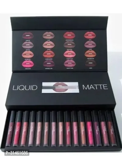 Long Lasting Matte Finish Lipstick, Pack of 12-thumb0