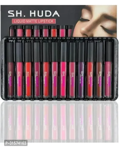 Long Lasting Matte Finish Lipstick, Pack of 12-thumb0