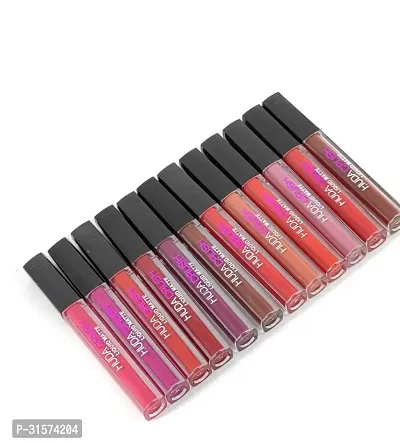 Long Lasting Matte Finish Lipstick, Pack of 12-thumb3