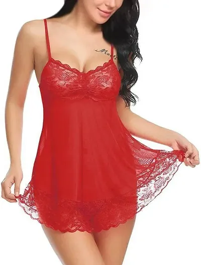 Stylish Solid Net Bra Panty Set For Women