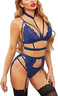DVKA CREATIONS Babydoll Free Size Lingerie Set for Women Babydoll Outfits-thumb1