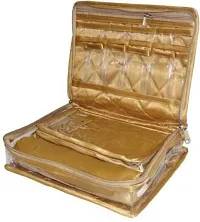 UF Pack of 2 Locker Jewellery box Wardrobe Organiser jewellery box, Vanity Box (Gold)-thumb1