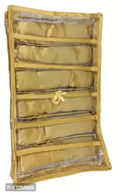 6 Rods Satin vanity box Vanity Box, makeup storage,jewellery box,(gold)