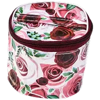Red Fabric Printed Organizers For Women-thumb4