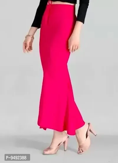 Cotton Lycra Fishcut Saree Shapewear Petticoat For Women Lycra