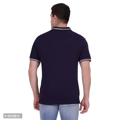 KILTAR MON NOM Mens Polo Tshirt/Collar Tshirt DarkBlue-thumb2