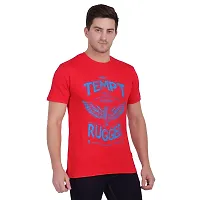 WW WON NOW Mens Tshirt - Cotton Branded (Pack of 2) (XL, Red)-thumb1