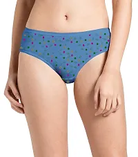 WW WON NOW Women's Cotton Panties/Briefs (Pack of 5) Combo mutlicolor Size ( m , l , XL , XXL ) Hipster (95 cm)-thumb4