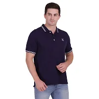 KILTAR MON NOM Mens Polo Tshirt/Collar Tshirt DarkBlue-thumb3