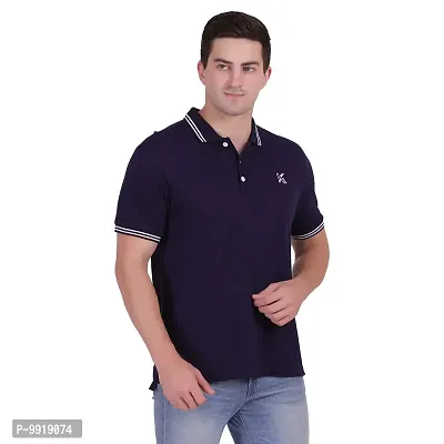 KILTAR MON NOM Mens Polo Tshirt/Collar Tshirt DarkBlue-thumb4