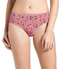 WW WON NOW Women's Cotton Panties/Briefs (Pack of 3) Combo Multicolour Size ( S , M , L , XXL ) ( Colour May Vary ) (3, 95)-thumb3