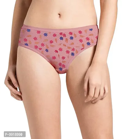 WW WON NOW Women's Cotton Panties/Briefs (Pack of 3) Combo Multicolour Size ( S , M , L , XXL ) ( Colour May Vary ) (3, 95)-thumb4