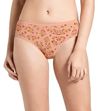 WW WON NOW Women's Cotton Panties/Briefs (Pack of 3) Combo Multicolour Size ( S , M , L , XXL ) ( Colour May Vary ) (3, 95)-thumb2