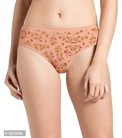 WW WON NOW Women's Cotton Panties/Briefs (Pack of 3) Combo Multicolour Size ( S , M , L , XXL ) ( Colour May Vary ) (3, 95)-thumb3