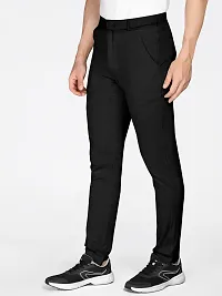 Lycra Stretchable Formal Pants for Men | Stylish Slim Fit Men's Wear Trousers for Office or Party | Mens Fashion Dress Trouser Pant-thumb1