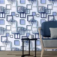 Self adhesive wallpaper sticker brick leaf pattern for wall decorati-thumb2