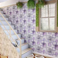 Wall Stickers DIY Decals Wallpaper (45 x 500 cm) 3D Brick Ivy Vine Self Adhesive PVC Vinyl-thumb1