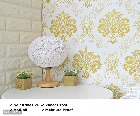 Wall Stickers DIY Decals Wallpaper (45 x 500 cm) 3D Brick Ivy Vine Self Adhesive PVC Vinyl-thumb4