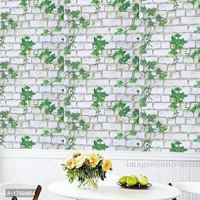 Wall Stickers Waterproof PVC Wallpaper Self Adhesive Decals Living Room Hall Bedroom Decoration Flower (300 x 45 cm)-thumb4