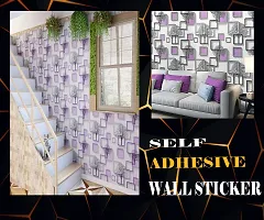 Wall Stickers DIY Decals Wallpaper (45 x 500 cm) 3D Brick Ivy Vine Self Adhesive PVC Vinyl-thumb1