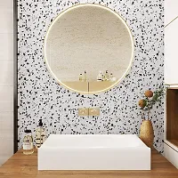 Self Adhesive Wall Stickers Oil-Proof Waterproof Peel  Stick Contact Wallpaper for Kitchen Living Room Office Table Home Decor Furniture Workshop (200X60 CM)-thumb2