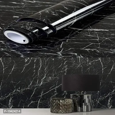 Kitchen cabinets Marble Wallpaper Oil Proof Waterproof Floor Tiles Stickers Waterproof Wall Paper for Home and Kitchen Decor-thumb4