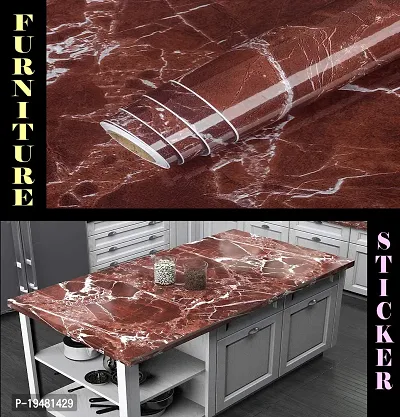 Kitchen cabinets Marble Wallpaper Oil Proof Waterproof Floor Tiles Stickers Waterproof Wall Paper for Home and Kitchen Decor