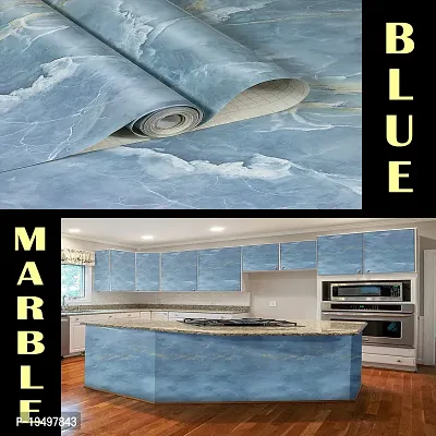 Kitchen cabinets Marble Wallpaper Oil Proof Waterproof Floor Tiles Stickers Waterproof Wall Paper for Home and Kitchen Decor