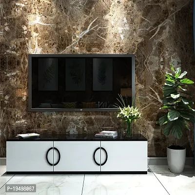 Kitchen cabinets Marble Wallpaper Oil Proof Waterproof Floor Tiles Stickers Waterproof Wall Paper for Home and Kitchen Decor-thumb4