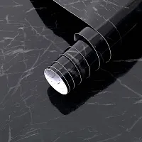 Kitchen cabinets Marble Wallpaper Oil Proof Waterproof Floor Tiles Stickers Waterproof Wall Paper for Home and Kitchen Decor-thumb1