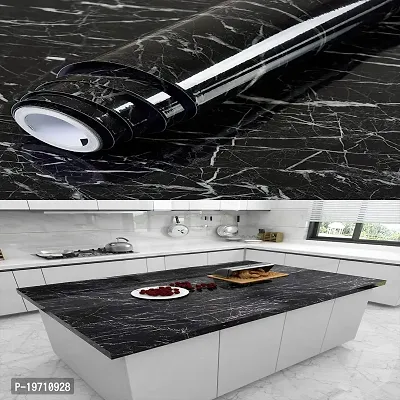 Kitchen cabinets Marble Wallpaper Oil Proof Waterproof Floor Tiles Stickers Waterproof Wall Paper for Home and Kitchen Decor