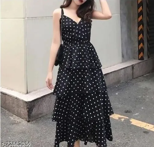 Polka Dot Dress for Woman