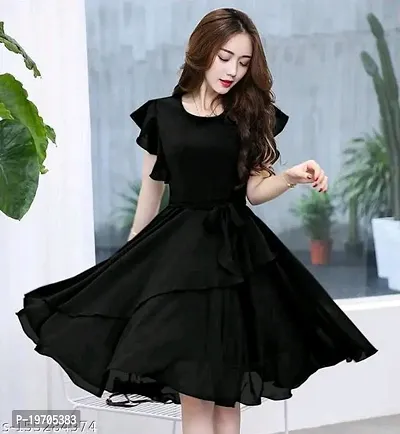 Fit And Flare Dresses For Woman-thumb0