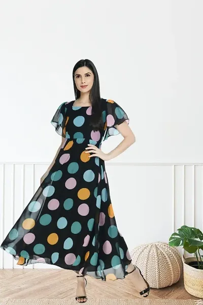 Printed Long Dresses for woman