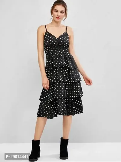 Trendy Polka Dot Dress