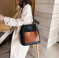 Stylish PU Tote Bag for Women-thumb2