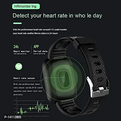 id116 smart fitness band with heartrating-thumb2