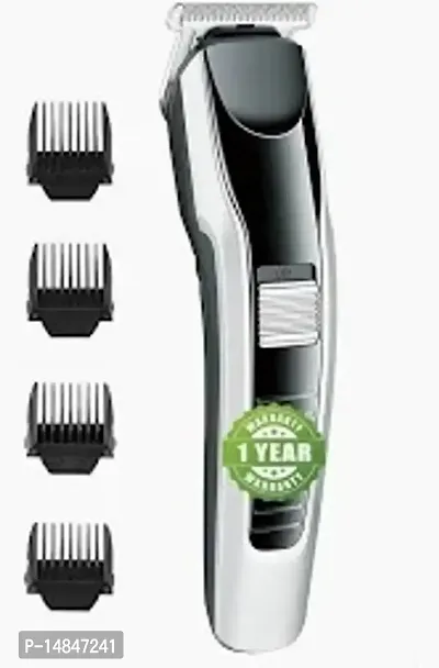 HTC AT-538 Professional Rechargeable Hair Clipper and Trimmer for Men  Women Fully Waterproof Trimmer 45 min Runtime 4 Length Settings  (Multicolor)