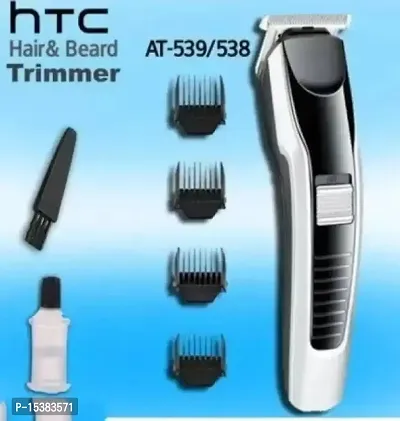 HTC 538-Beard--Trimmer- 60 min Runtime Trimmer 60 min Runtime 4 Length  (Silver, Black)