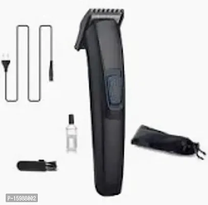 HTC AT 522 Rechargeable Trimmer Runtime: 45 min Trimmer for Men (Black)-thumb0