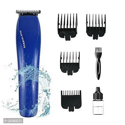 Trimmer Men Cordless Rechargeable Hair Clipper for Beard, Face  Body Hair Trimmers Electric Shaving Machine  Long-Battery Life Men's Grooming Kit with 4 Guide Combs