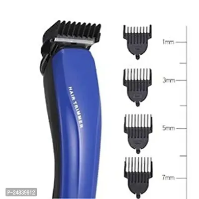 Professional Beard Trimmer For Men, Durable Sharp Accessories Blade Trimmers and Shaver with 4 Length Setting Trimmer For Men Shaving,Trimer for men's, Savings Machine (Blue)-thumb3