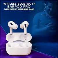 Wireless Bluetooth Earpod Pro with Charging Case-thumb1
