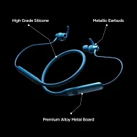 BoAt Rockerz 335 Wireless Neckband Up To 30H Playback, Qualcomm AptX  CVC, Enhanced Bass, Metal BLUE-thumb2