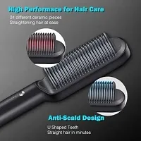 Hair Straightener Comb with Ceramic PTC Heating  (Multicolor)-thumb1