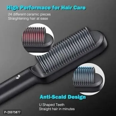 Hair Straightener Comb with Ceramic PTC Heating  (Multicolor)-thumb2