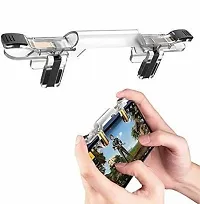 PUBG Gaming Trigger with Fast Fire Button PUBG Shooter with Sensitive Touch for All Smartphones Gaming Accessory Kit  (Transparent, For Android, iOS)-thumb2