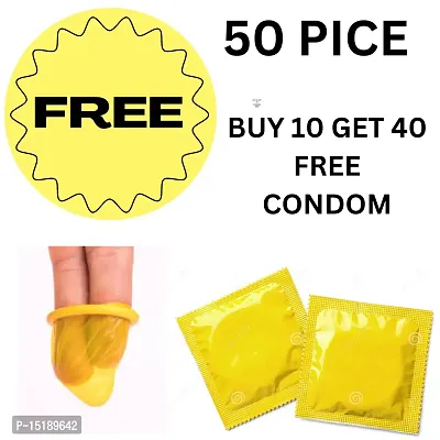 Buy 10 Condom Get 40 Free Condom For Men  ENjoy Sex Life and Happy  (Pack Of 50 pcs ) (SECREET DEHIVERY) 100% USD