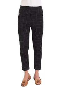 Women's Slim Fit Cotton Blend Jeggings, Black  Grey, Combo, Size, 28 Multicolour-thumb2