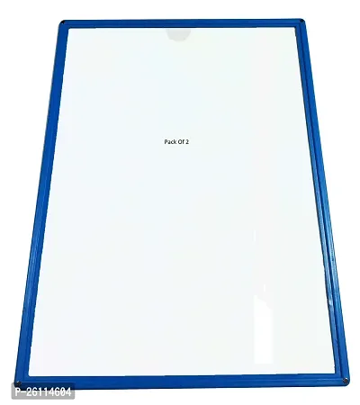 Shining Zon A4 Paper Magnetic Display Pocket File Folder (Pack of 2 Folders Colors)-thumb0